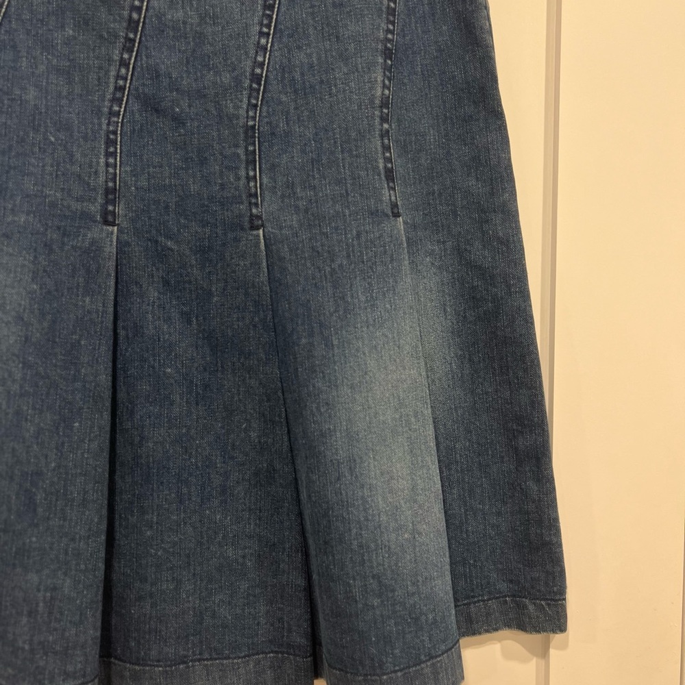 Vintage Y2K Michael Kors Denim Skirt - Picture 3 of 8